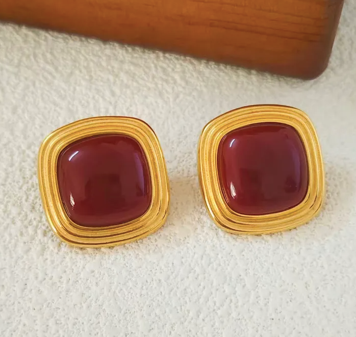Aretes ojo de tigre